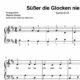 "Süßer die Glocken nie klingen" für Klavier (Level 5/10) | inkl. Aufnahme und Text music-step-by-step