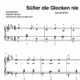 "Süßer die Glocken nie klingen" für Klavier (Level 6/10) | inkl. Aufnahme und Text by music-step-by-step